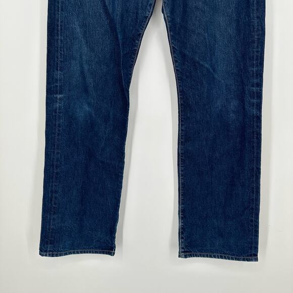 Imogene Willie Jeans Mens 33x32 Willie Straight Button Fly Selvedge Denim USA - Picture 12 of 16